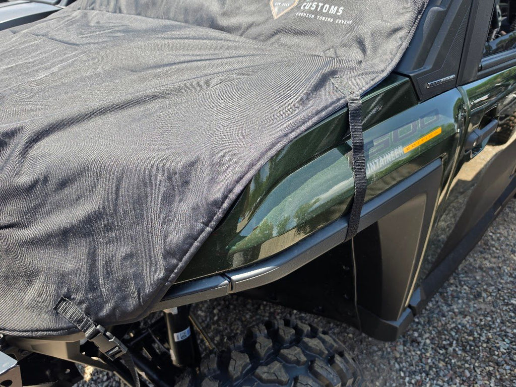 Polaris Ranger 1500 Northstar UTV Padded Windshield & Full Front Towing Cover