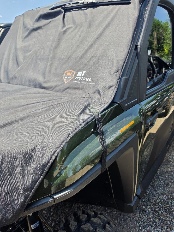 Polaris Ranger 1500 Northstar UTV Padded Windshield & Full Front Towing Cover