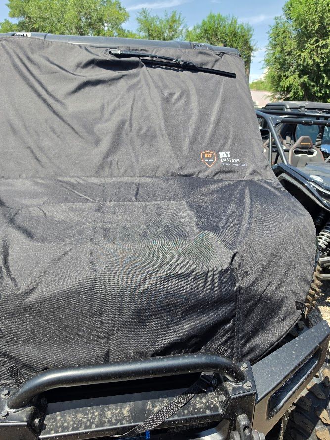 Polaris Ranger 1500 Northstar UTV Padded Windshield & Full Front Towing Cover