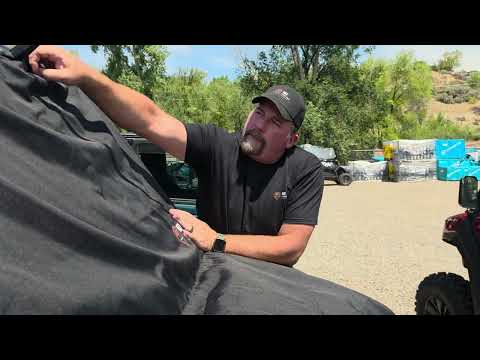 Polaris Ranger 1500 Northstar UTV Padded Windshield & Full Front Towing Cover